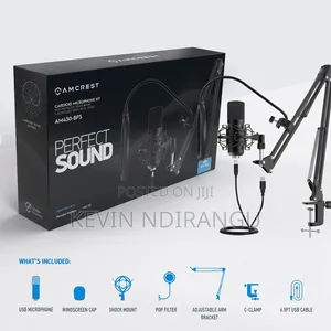 Amcrest AM430-BPS Studio Condenser Mic Kit