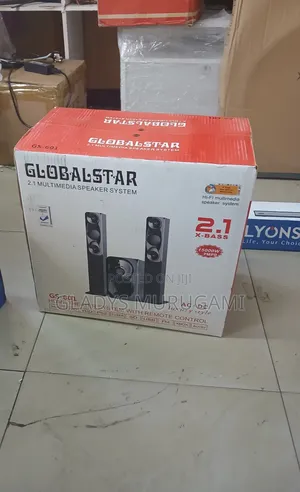 Globalstar GS-601 2.1ch Tall Boy Speaker za Multimedia
