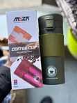 Green MSZM 500ml Insulated Travel Coffee Mug - 3
