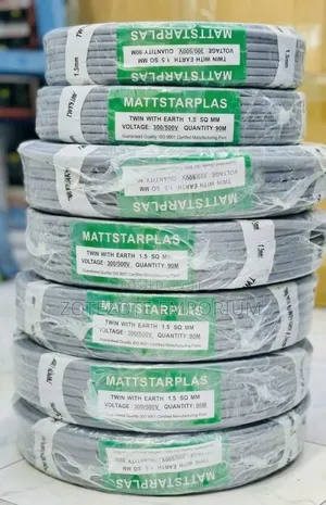 1.5mm Twin Mastraplas Cable ya Umeme (90m)