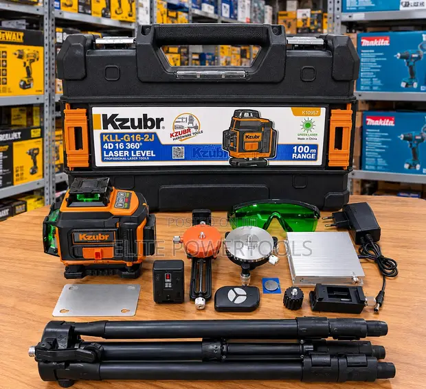 Kzubr KLL-G16-2J Professional 4D Laser Level - 1
