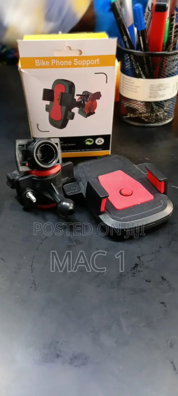Universal Bike & Bicycle Phone Holder - Handlebar Mount - 1