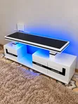 Boss Office Products TV Stand yenye Droo na LED - 1