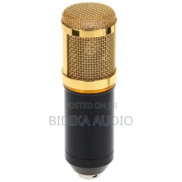 BM-800 Microphone ya Condenser na Shock Mount - Nyeusi - 1