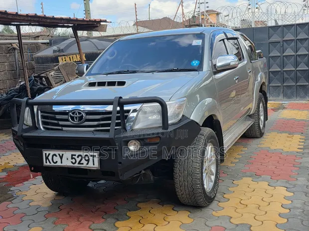 Toyota Hilux 3.0 D-4D 4x4 Double Cabin 2013 Silver - 1