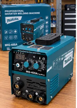 Makita MIG-400A Welder ya Gasless Flux-Cored