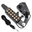 Pickup ya Gitaa la Acoustic kwa Sound Hole na Udhibiti wa Tone & Volume - 2
