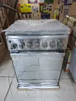 Syinix INOX 60x60 3 Gas + 1 Electric Cooker with Oven & Grill - 1