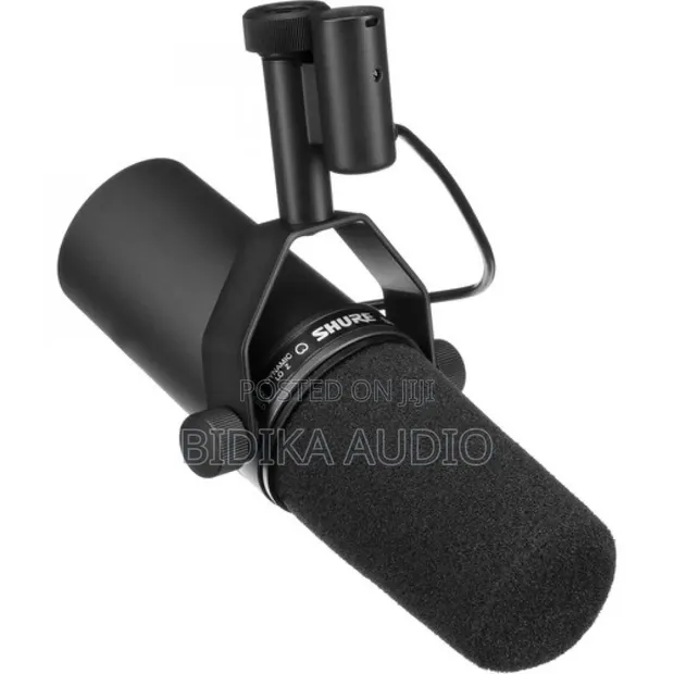 Shure SM7B Maikrofoni ya Dynamic ya Cardioid - 1
