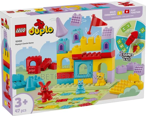 LEGO DUPLO Hopsy's Castle Game 2-in-1 Board Game - 1