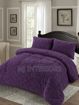 Flannel Duvet Set 6x7 - Godoro Laini na Lenye Joto