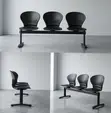 Durable 3-Seater Plastic Bench for Offices & Homes - 5