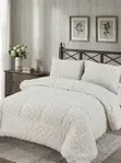 Set ya Duvet ya Flannel 6x7 Nzuri - Mpya Kabisa - 1