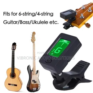 Digital Clip-On Guitar Tuner