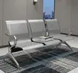 3-Seater Office Reception Waiting Bench - Steel Frame - 5