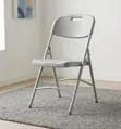 Outdoor White Folding Office Chair - 2