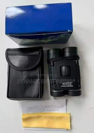 40x22 Compact Binoculars with Case