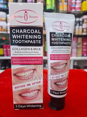 Aichun Beauty Charcoal Whitening Toothpaste (100ml)