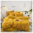 6x7 Fluffy Duvet Set - Duvet, Bedsheet, 4 Pillowcases - 1