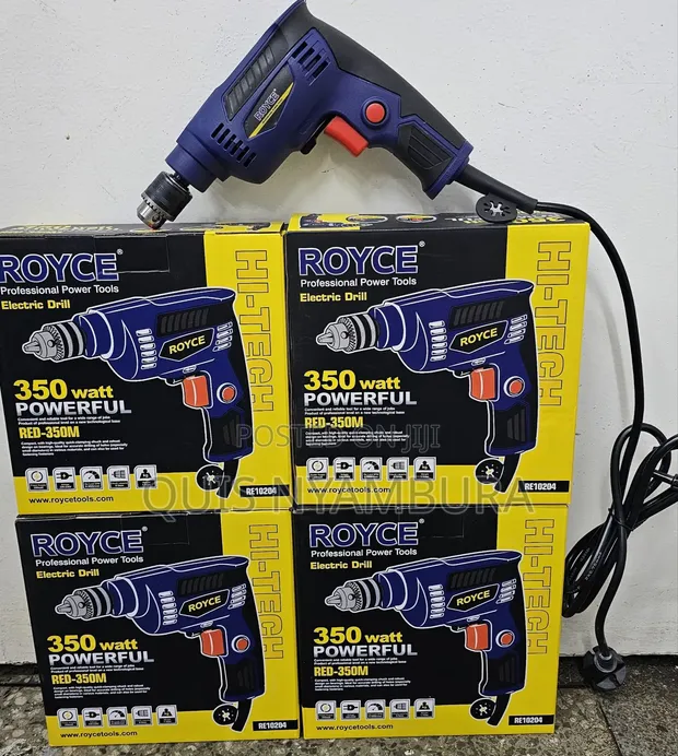 Royce Electric Drill 10mm 350W - 1