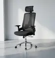 Kiti cha Ofisi cha Mesh chenye Ergonomic Kinachoweza Kurekebishwa - 4