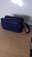 Small Black Leather Sling Bag - 1