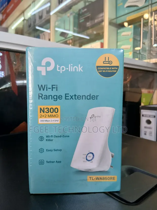 TP-Link N300 WiFi Range Extender - 1