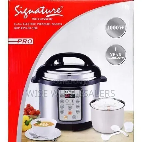 Signature 6 Litre Electric Pressure Cooker - 1
