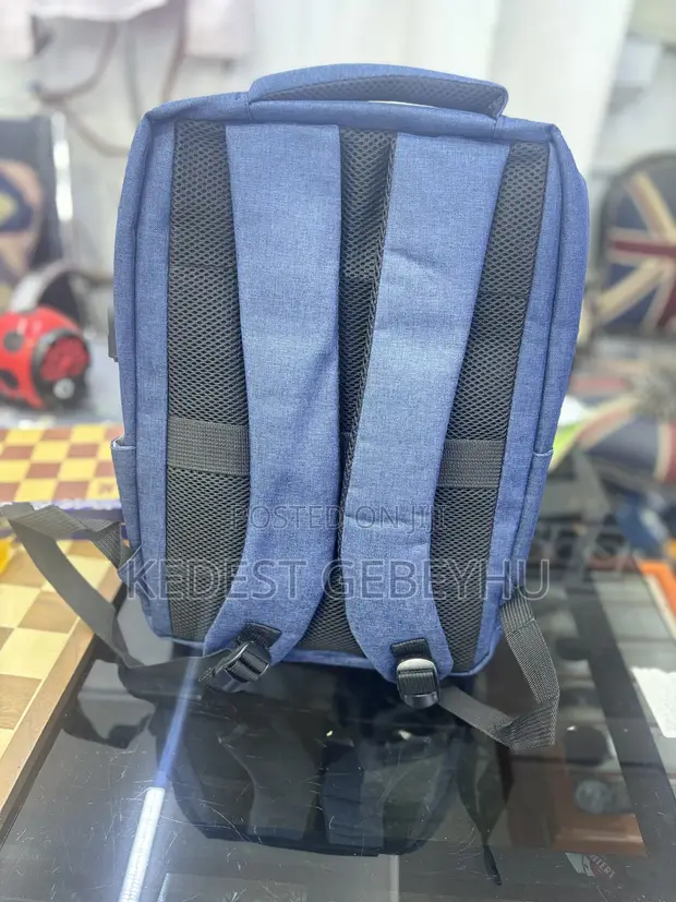 New Laptop Bag - Blue Polyester - 1