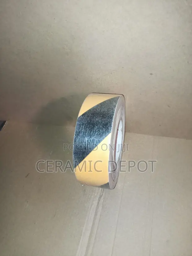 Anti-Slip Tape Black & Yellow 50mm x 18m - 1