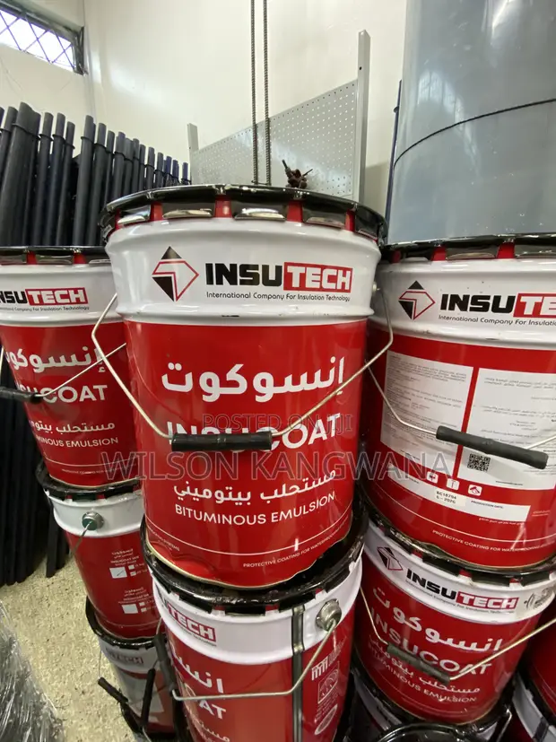 INSUTECH Insucoat Bituminous Emulsion - Liquid Waterproofing - 1
