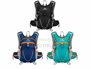 20LTRS Begi la Kupanda Mlima/Maji - Bluu, Nyeusi, Kijani