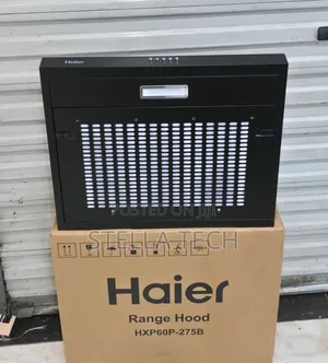 Haier 60CM Kitchen Hood HXP60P-275B - Black