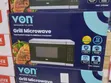 Von VMG-206DMK Digital Grill Microwave Oven - 20L Nyeusi - 1
