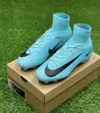 Nike Mercurial Superfly V FG Football Boots (Moon Blue/Black) Size 40-45 - 1