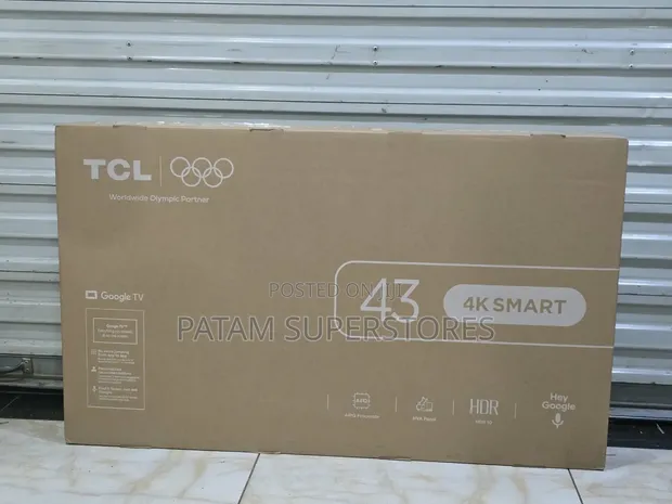 TCL 43" 4K UHD Smart Google TV (43V6D) - 1