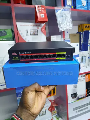 8 Port PoE Switch for CCTV/IP Cameras & SOHO Networks