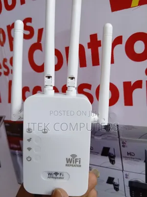 300Mbps WiFi Repeater for Phones, Tablets, Laptops