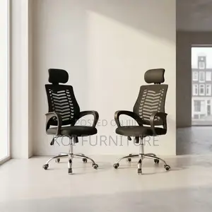 Kiti cha Ofisi Nyeusi cha Mesh Kinachoweza Kurekebishwa cha Recliner