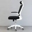 Kiti cha Kisasa cha Ofisi cha Mesh chenye Ergonomic - 4