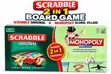 2-in-1 Monopoly & Scrabble Game Set - 1