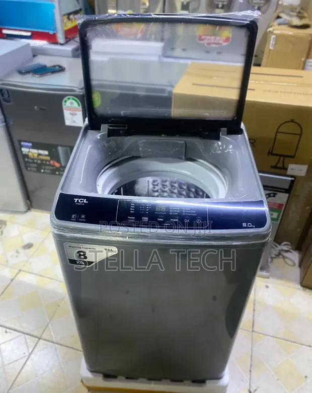 TCL 8kg Fully Automatic Washing Machine F708TLG - 1