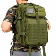 Mfuko Mkubwa wa Tactical wa Nje (Kijani cha Jungle) - 1