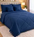 Victoria Frill Luxury Duvet Set - 1