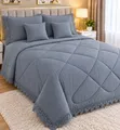 Victoria Frill Luxury Duvet Set - 2