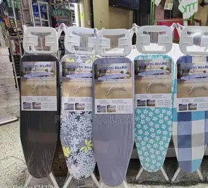 Executive Foldable Metallic Ironing Board