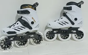Sketi za Inline za Speed za Cool Blue Hard-Boot (Magurudumu 110mm)