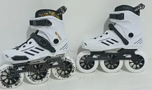 Sketi za Inline za Speed za Cool Blue Hard-Boot (Magurudumu 110mm)