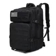 Large Multi-Pocket Black Tactical Backpack - 2