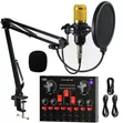 BM800 V8SK Microphone ya Condenser kwa Live Recording - 1